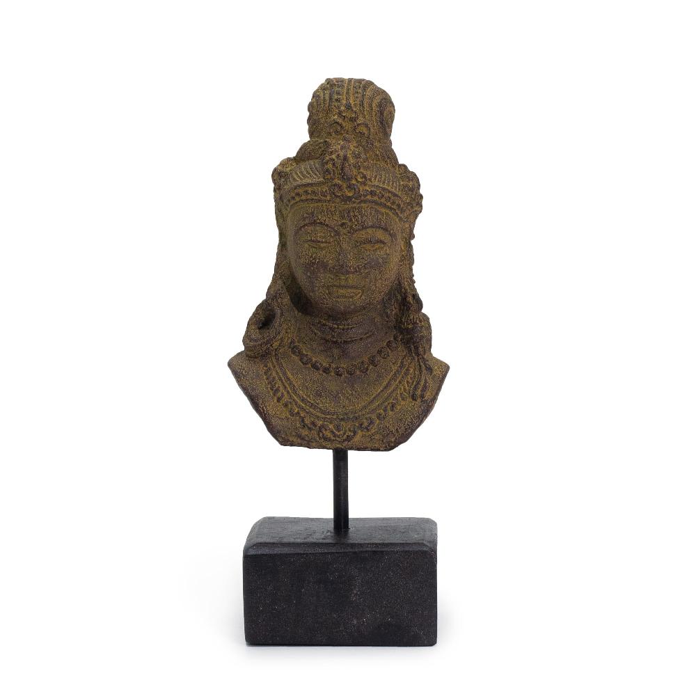 ancient wisdom Lucky Java Princess on Stand - Grey