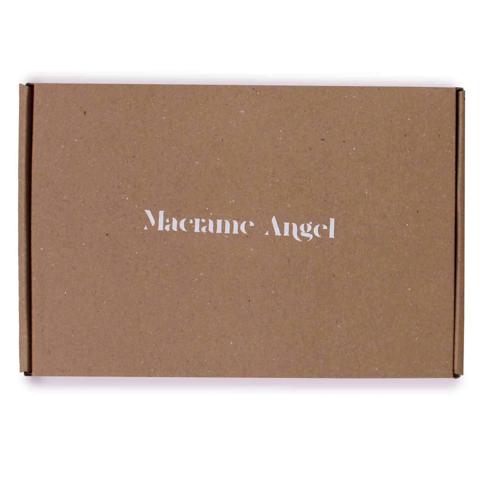 Ancient Wisdom Macrame Angel - Earth