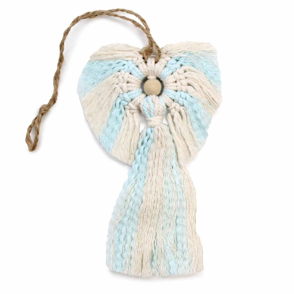 Ancient Wisdom Macrame Angel - Guardian (boy)