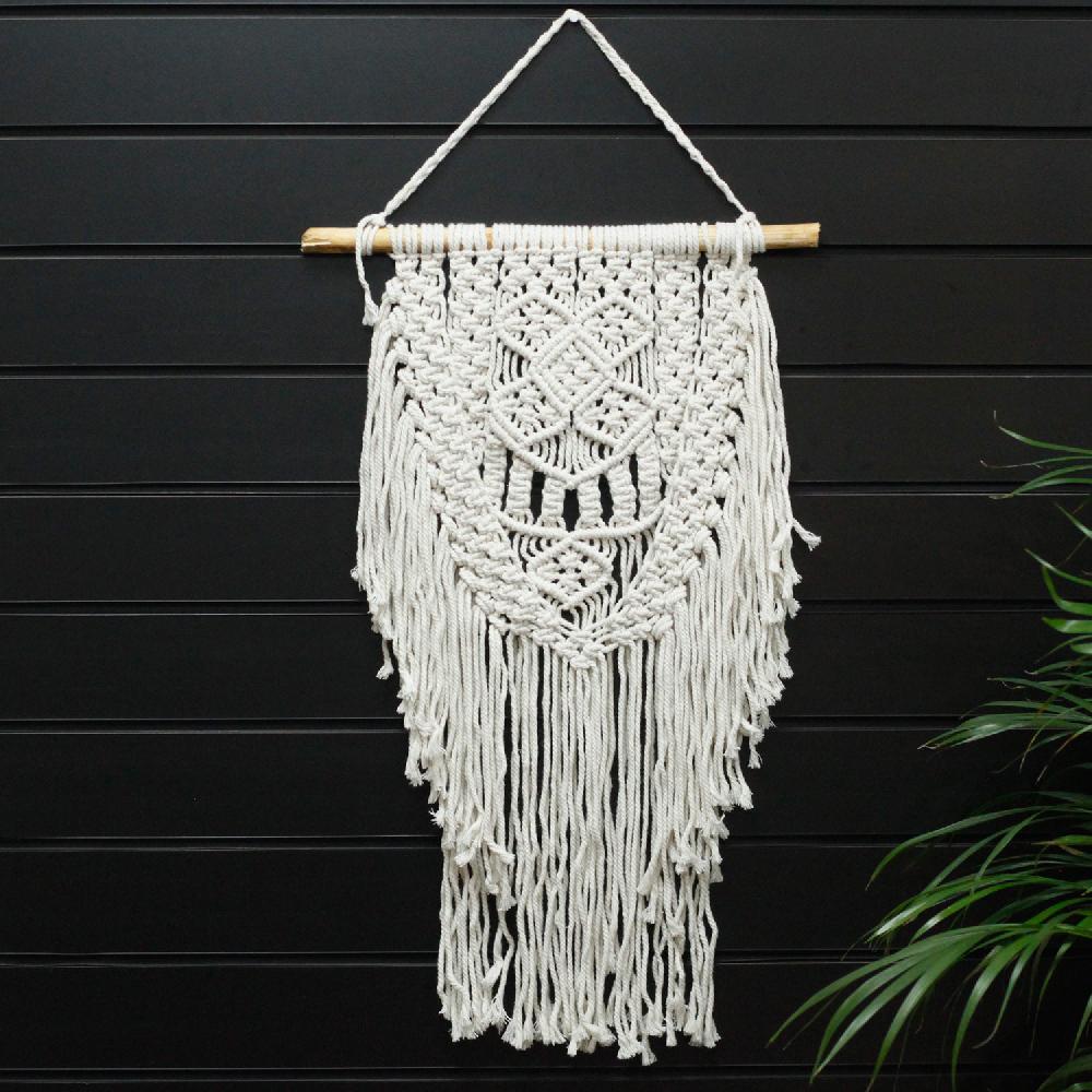 Ancient Wisdom Macrame Wall Hanging - Over Abundance