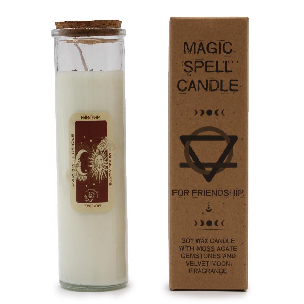 Ancient Wisdom Magic Spell Candle - Friendship