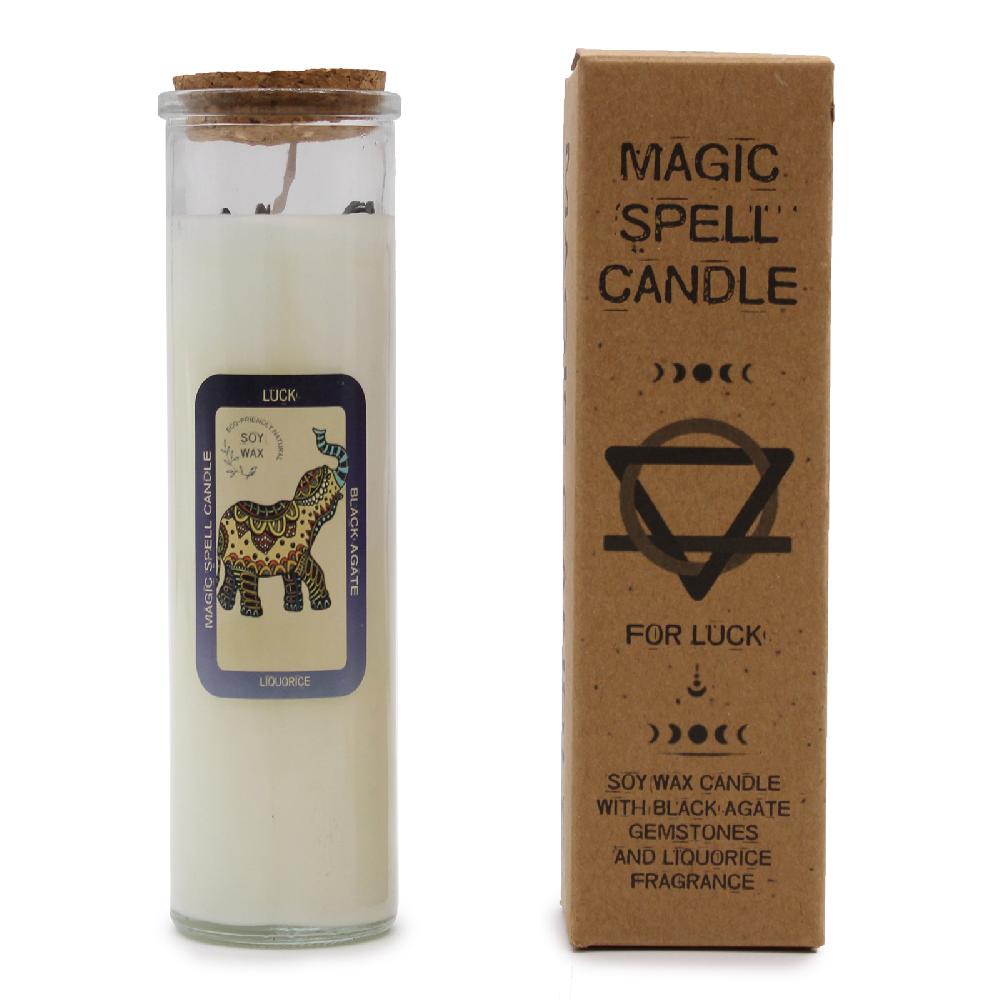 Ancient Wisdom Magic Spell Candle - Luck