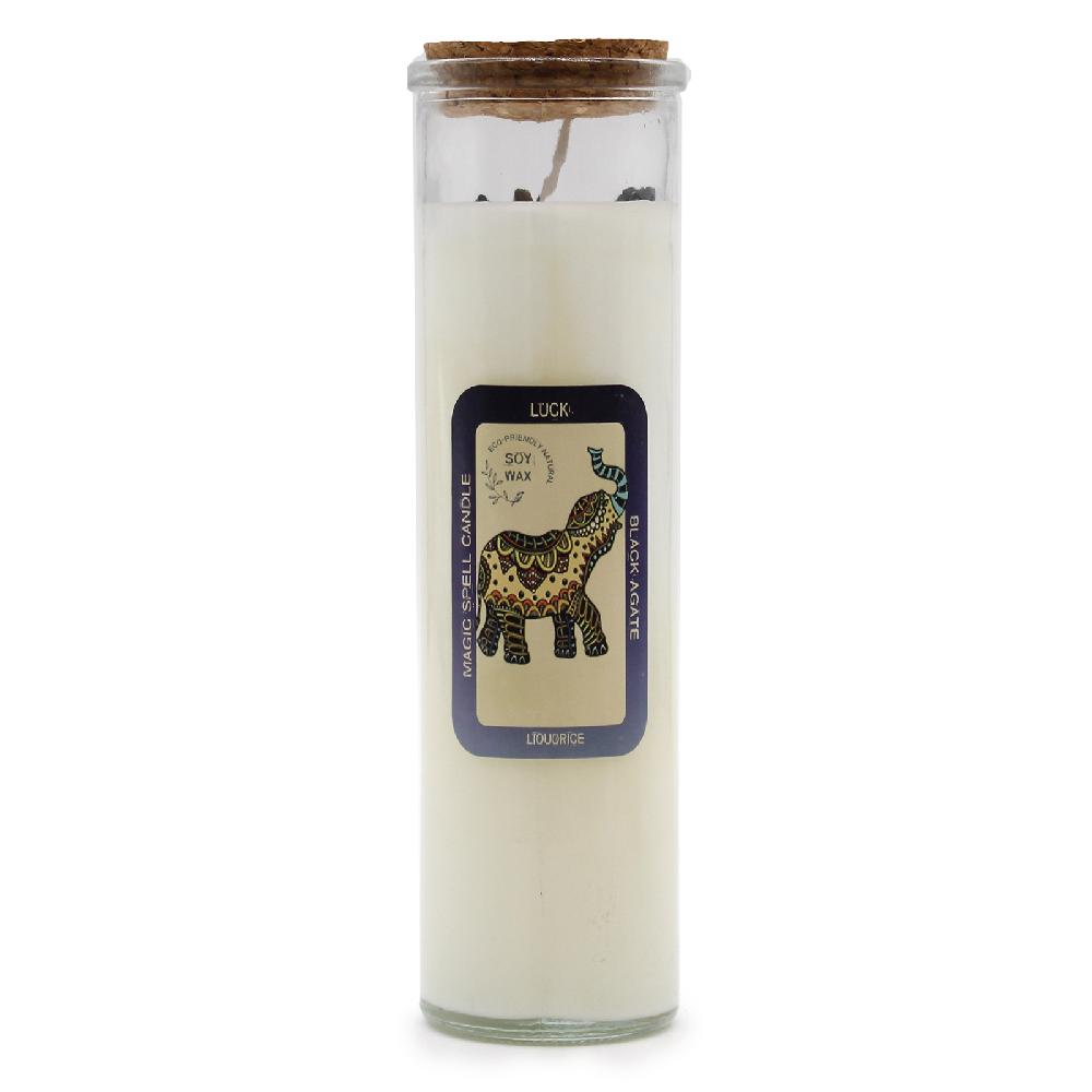 ancient wisdom Magic Spell Candle - Luck