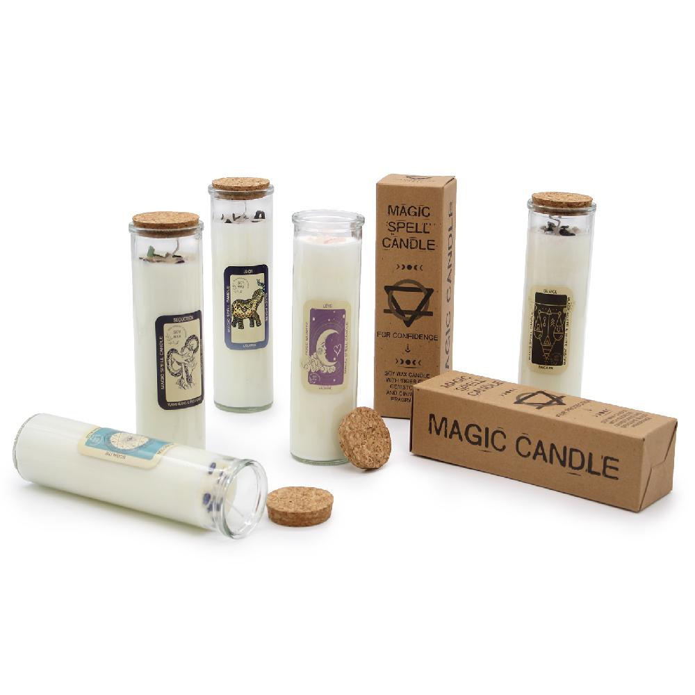 Ancient Wisdom Magic Spell Candle - Prosperity