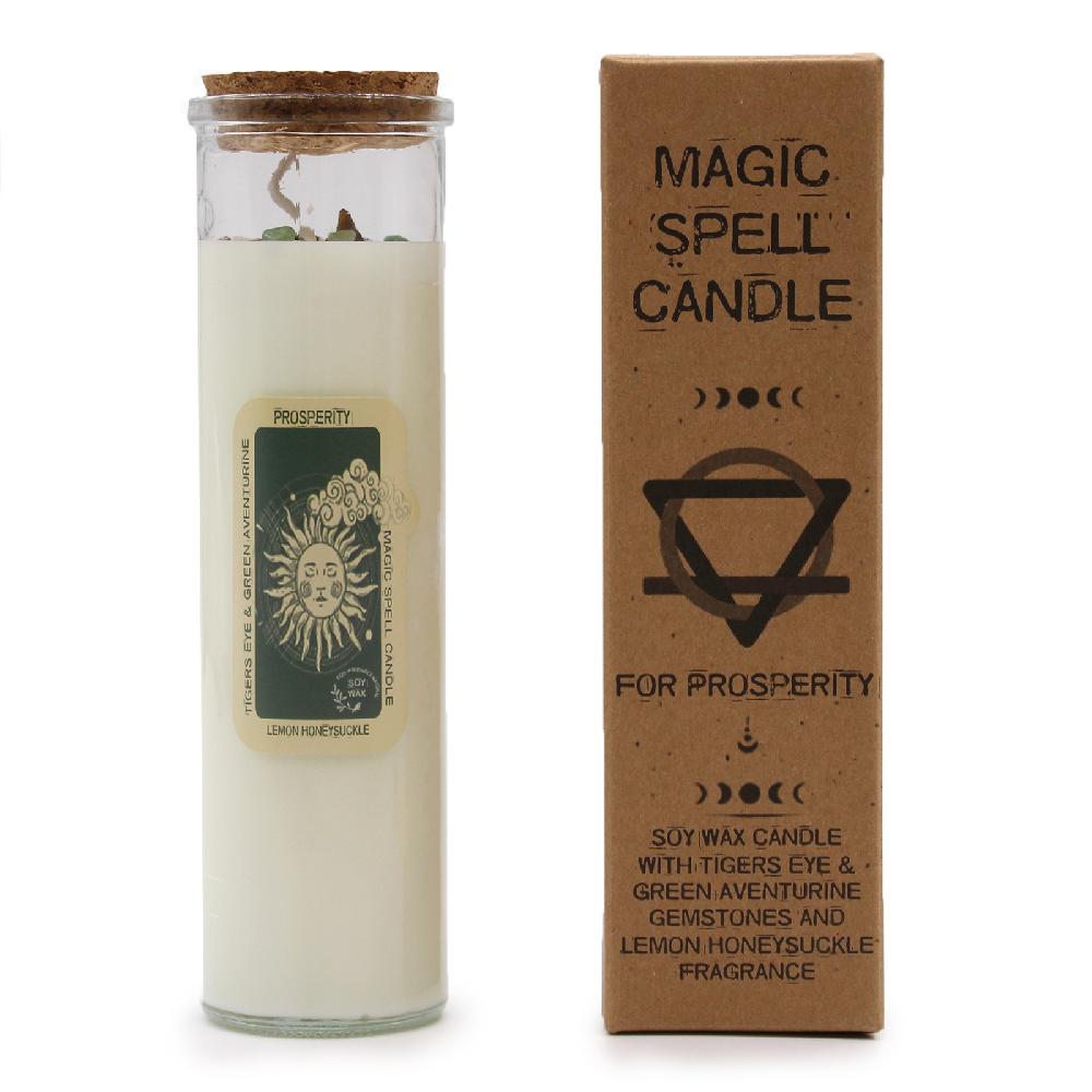 Ancient Wisdom Magic Spell Candle - Prosperity