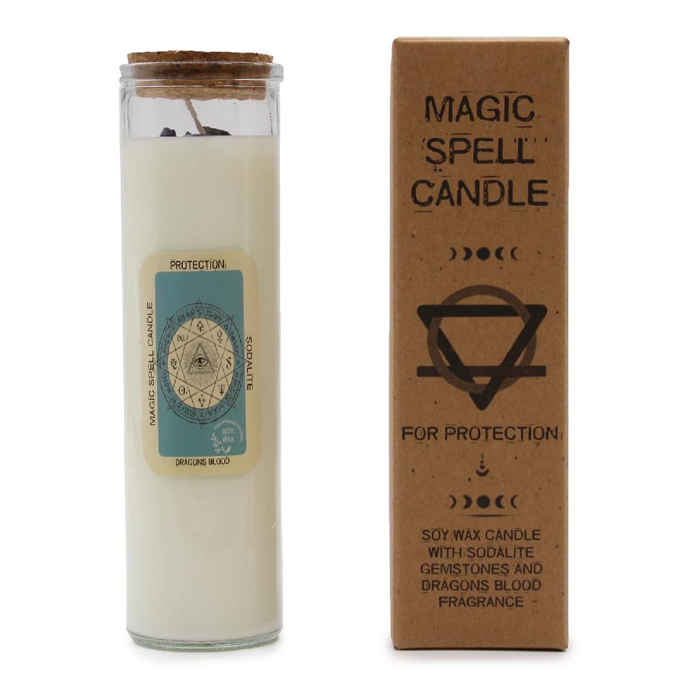 Ancient Wisdom Magic Spell Candle - Protection