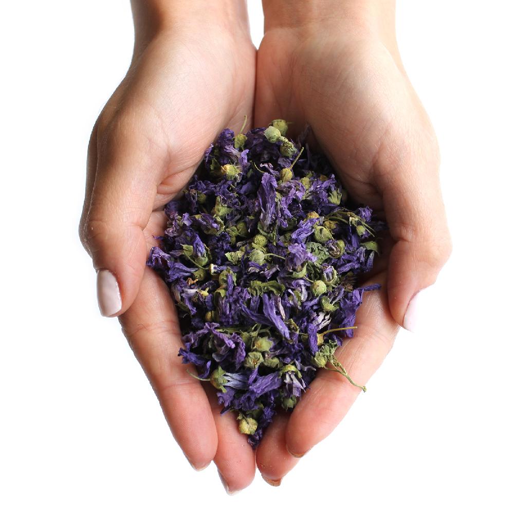 Ancient Wisdom Mallow Flowers Whole Blue (0.5kg)