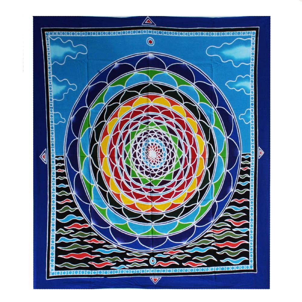 ancient wisdom Mandala in the Clouds 106cm x 93cm