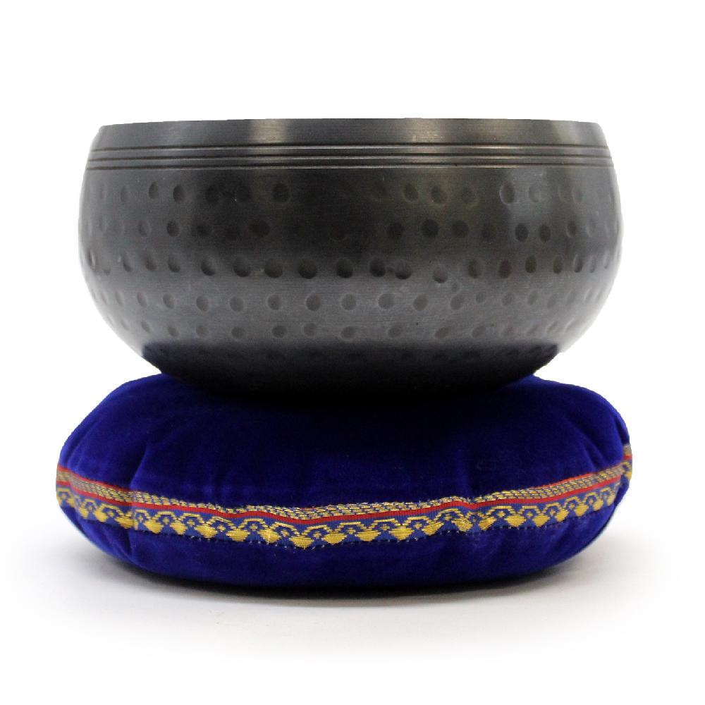 Ancient Wisdom Med Black Beaten Bowl - 15cm