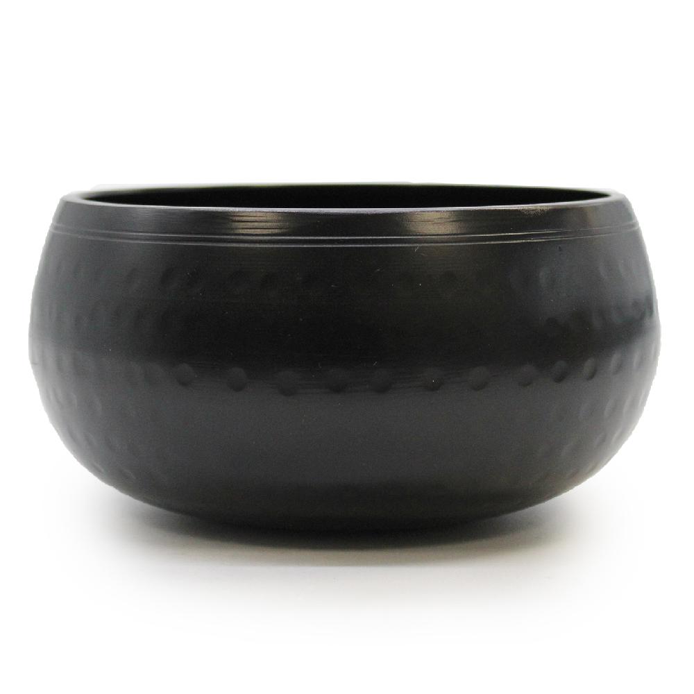 ancient wisdom Med Black Beaten Bowl - 15cm