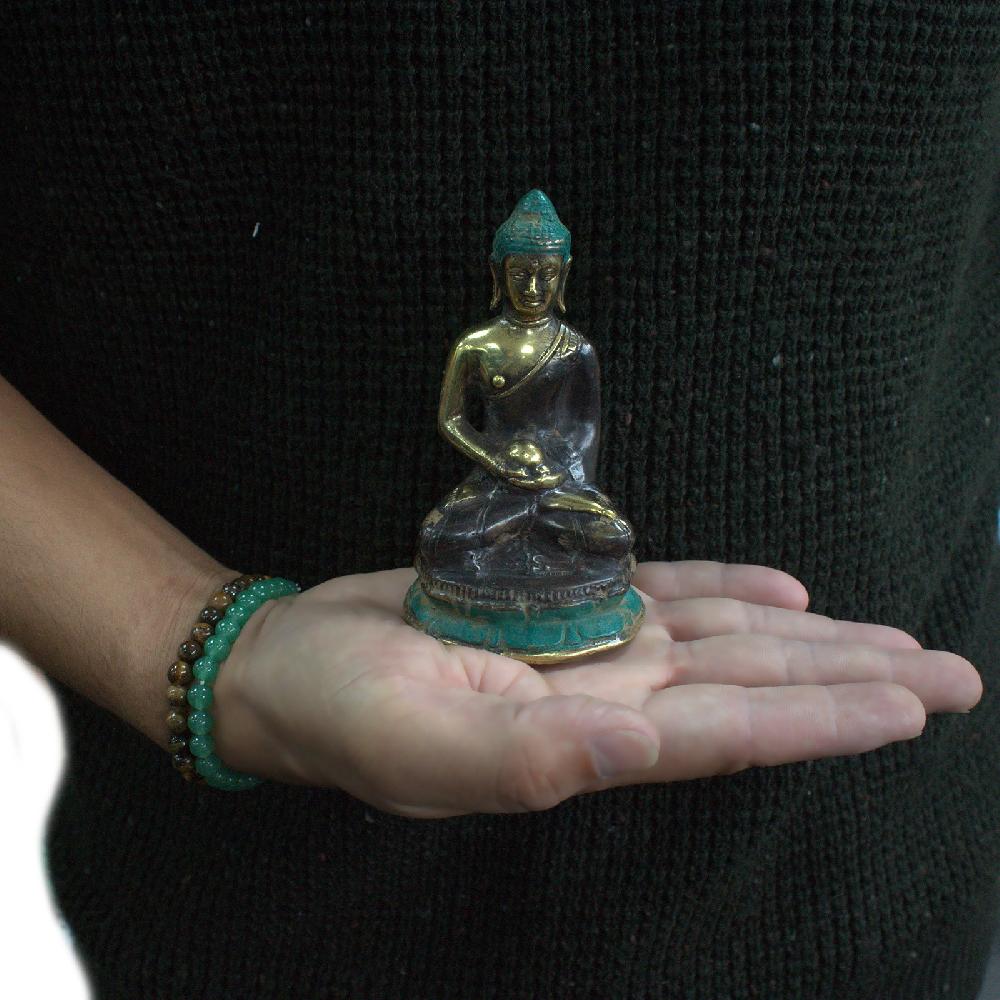 Ancient Wisdom Med Meditation Sitting Buddha