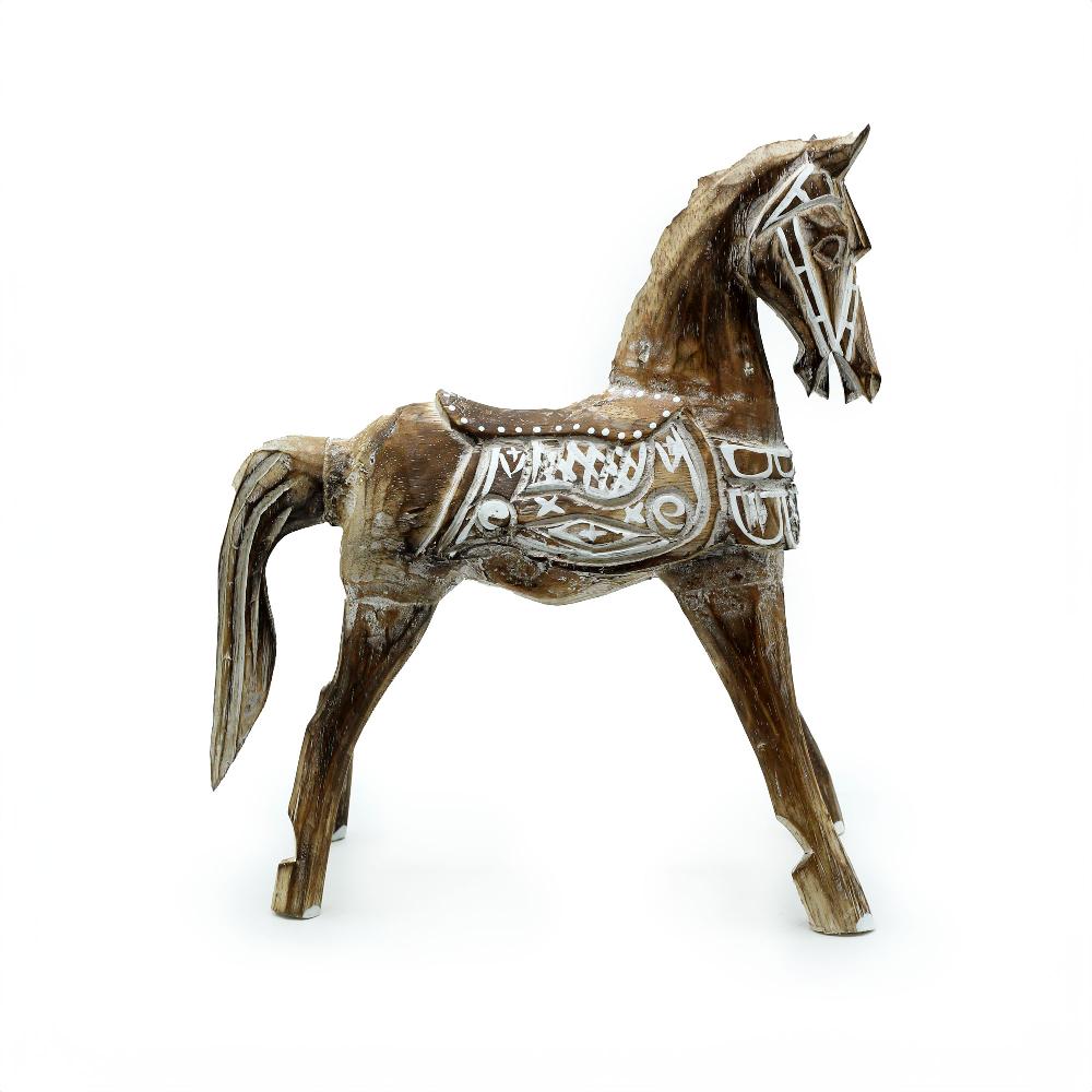 Ancient Wisdom Medium Antique Horse 25cm High