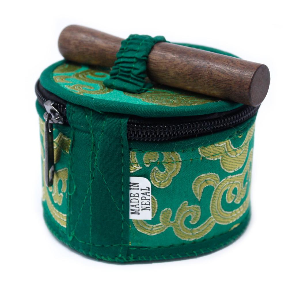 Ancient Wisdom Mini Singing Bowl Gift Set - Green