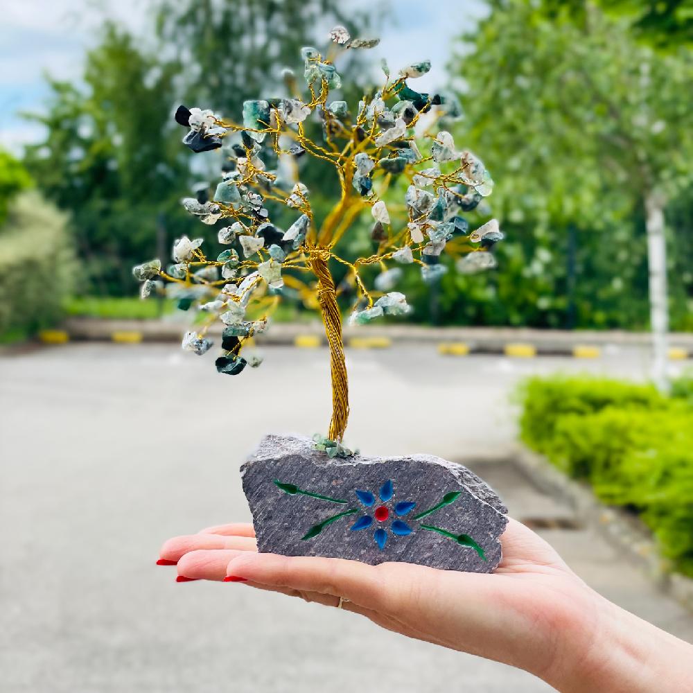 Ancient Wisdom Moss Agate - 160 Stone