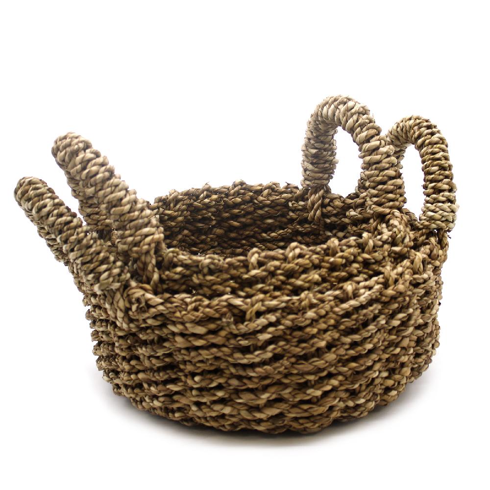 Ancient Wisdom Natural Seagrass Basket - Set Of 2