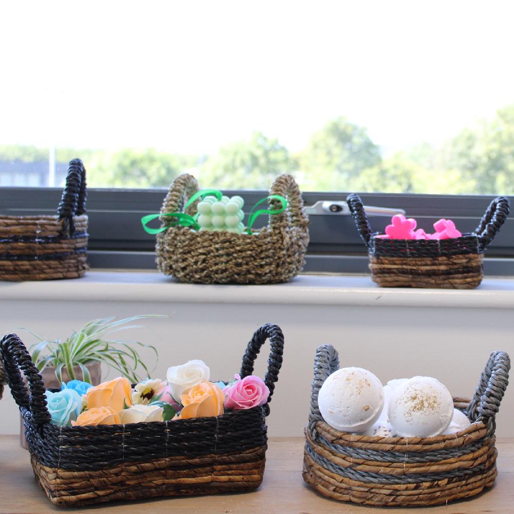 Ancient Wisdom Natural Seagrass Basket - Set Of 2