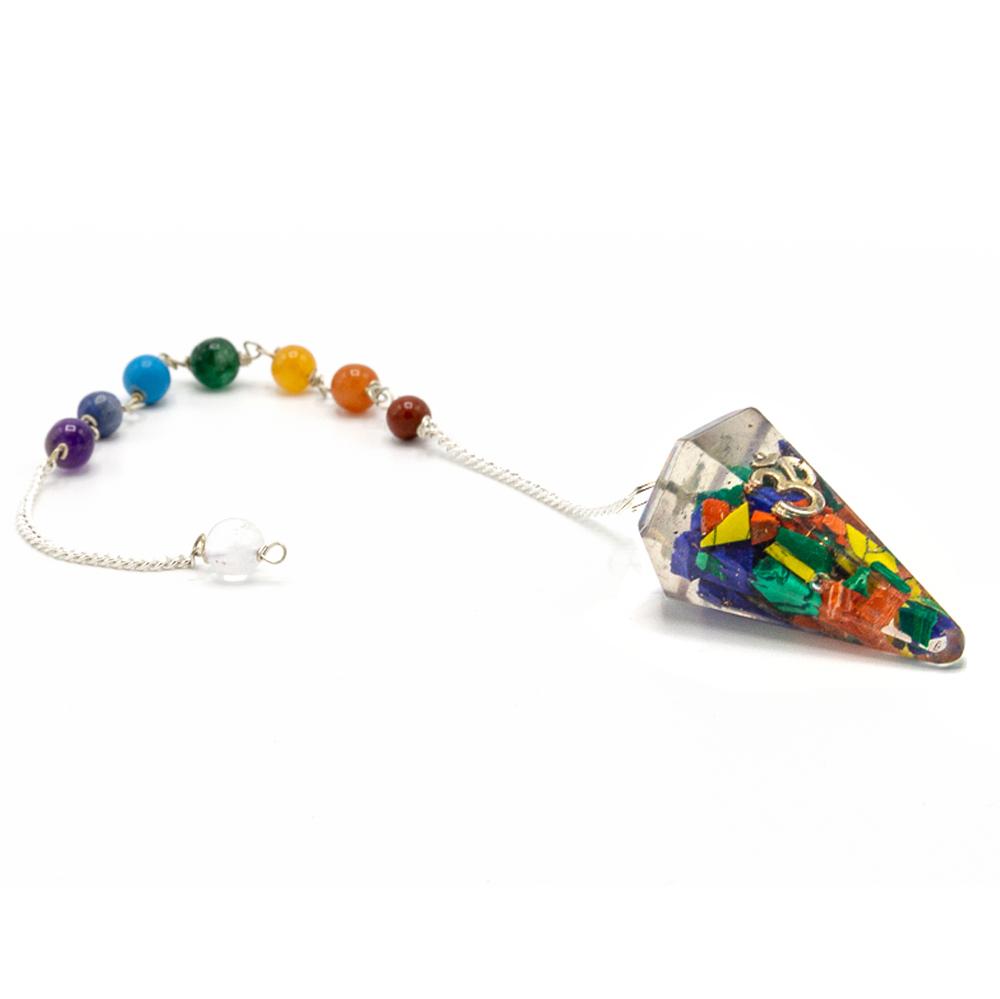 Ancient Wisdom Orgonite Power Chakra Pendulum - Om