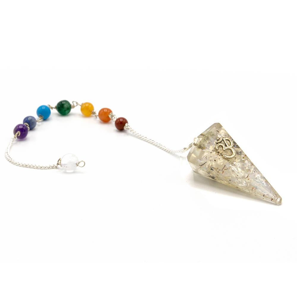 Ancient Wisdom Orgonite Power Chakra Pendulum - Om