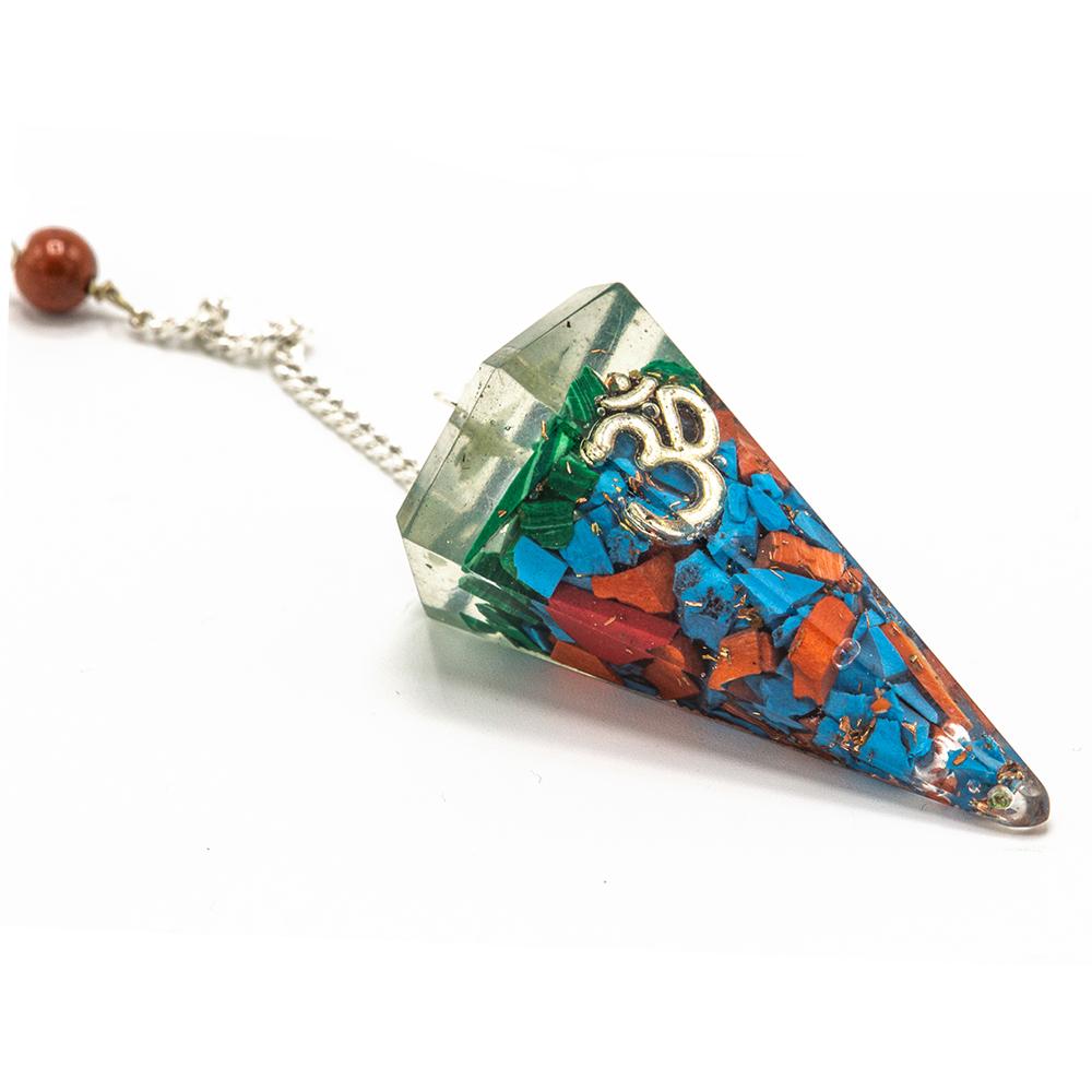 Ancient Wisdom Orgonite Power Chakra Pendulum - Om