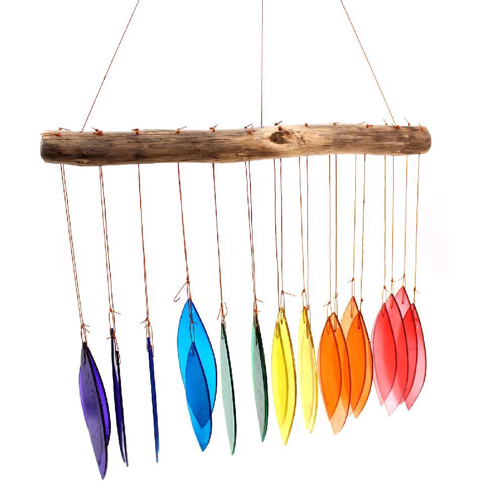 ancient wisdom Rainbow Glass Chime - Assorted