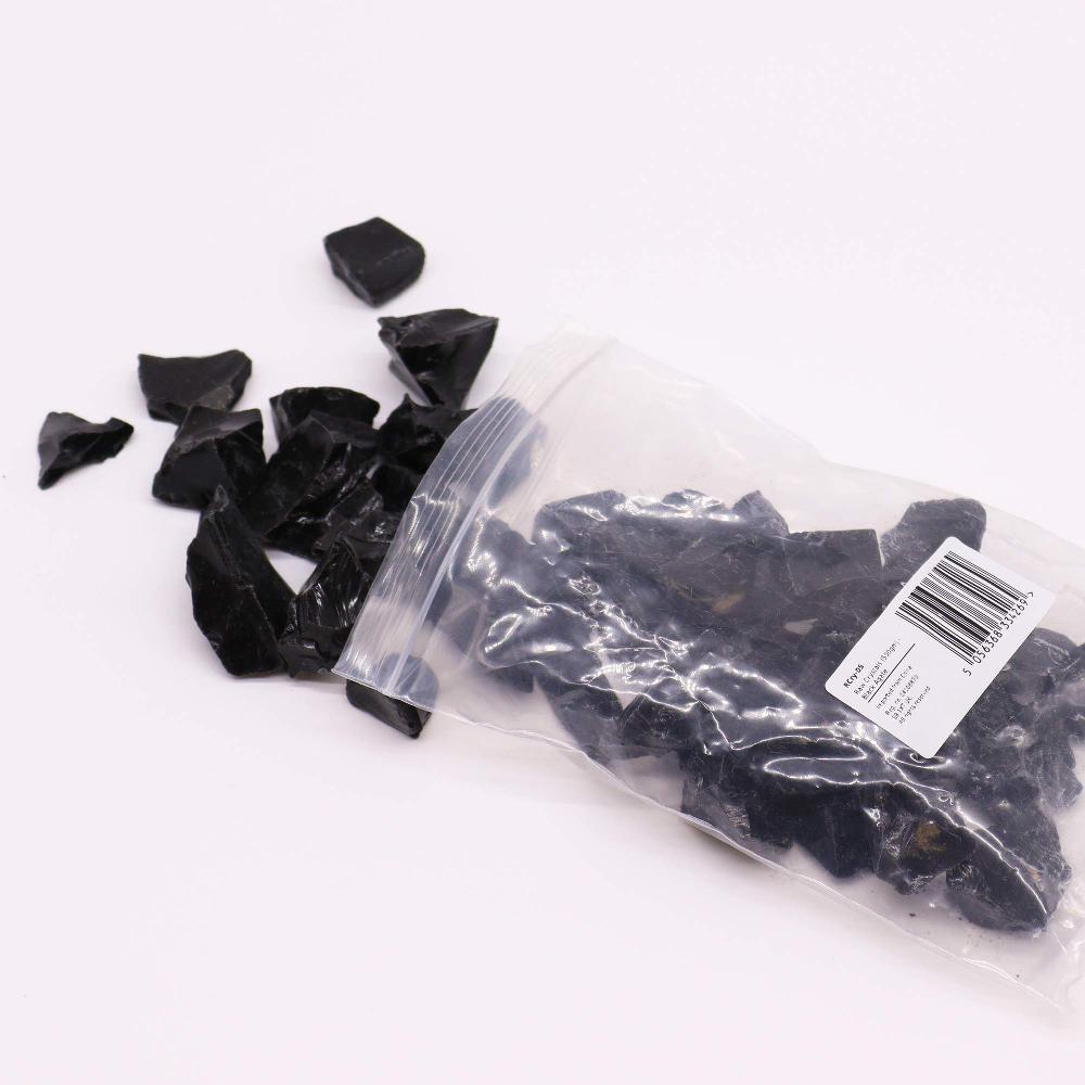 Ancient Wisdom Raw Crystals (500g) - Black Agate