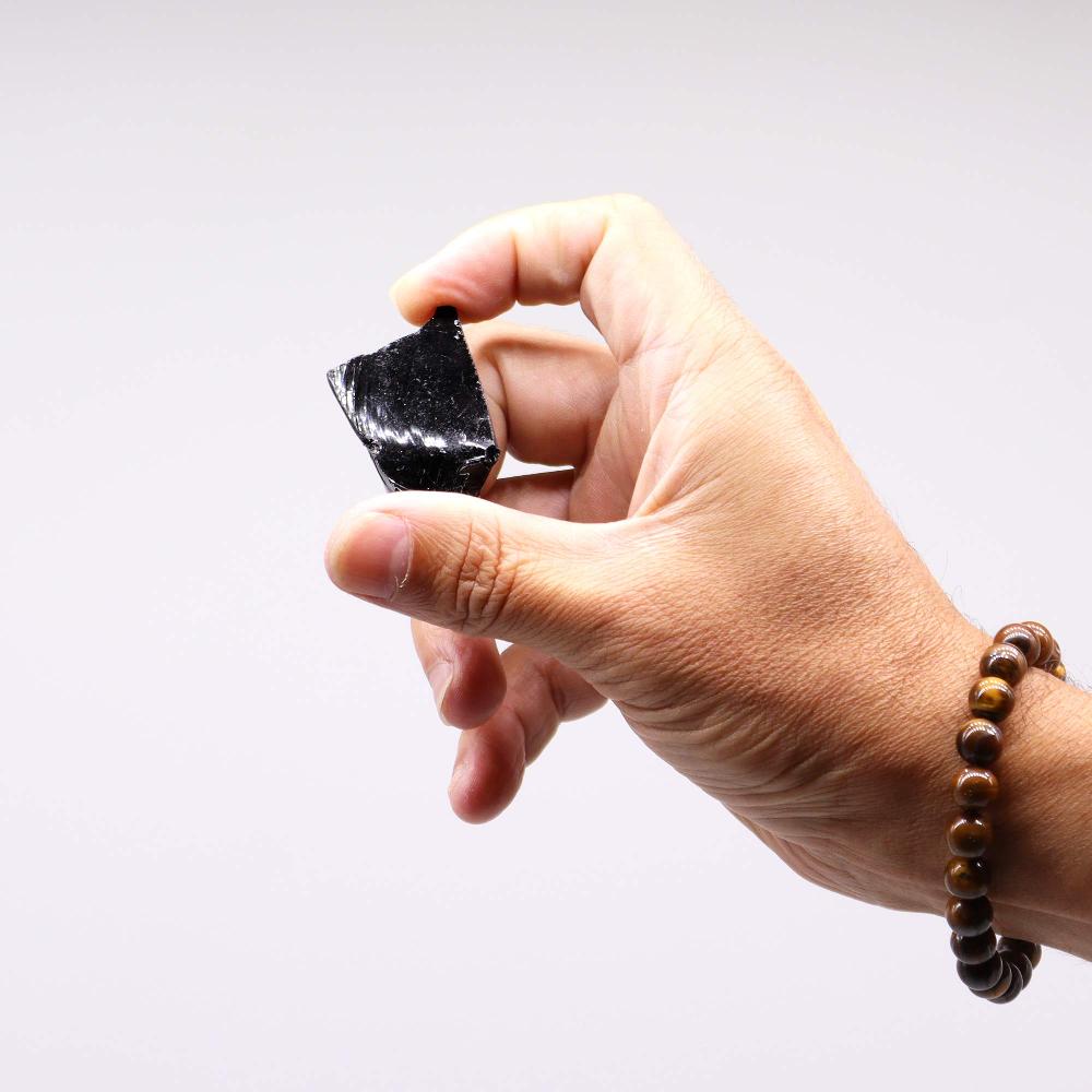 Ancient Wisdom Raw Crystals (500g) - Black Agate