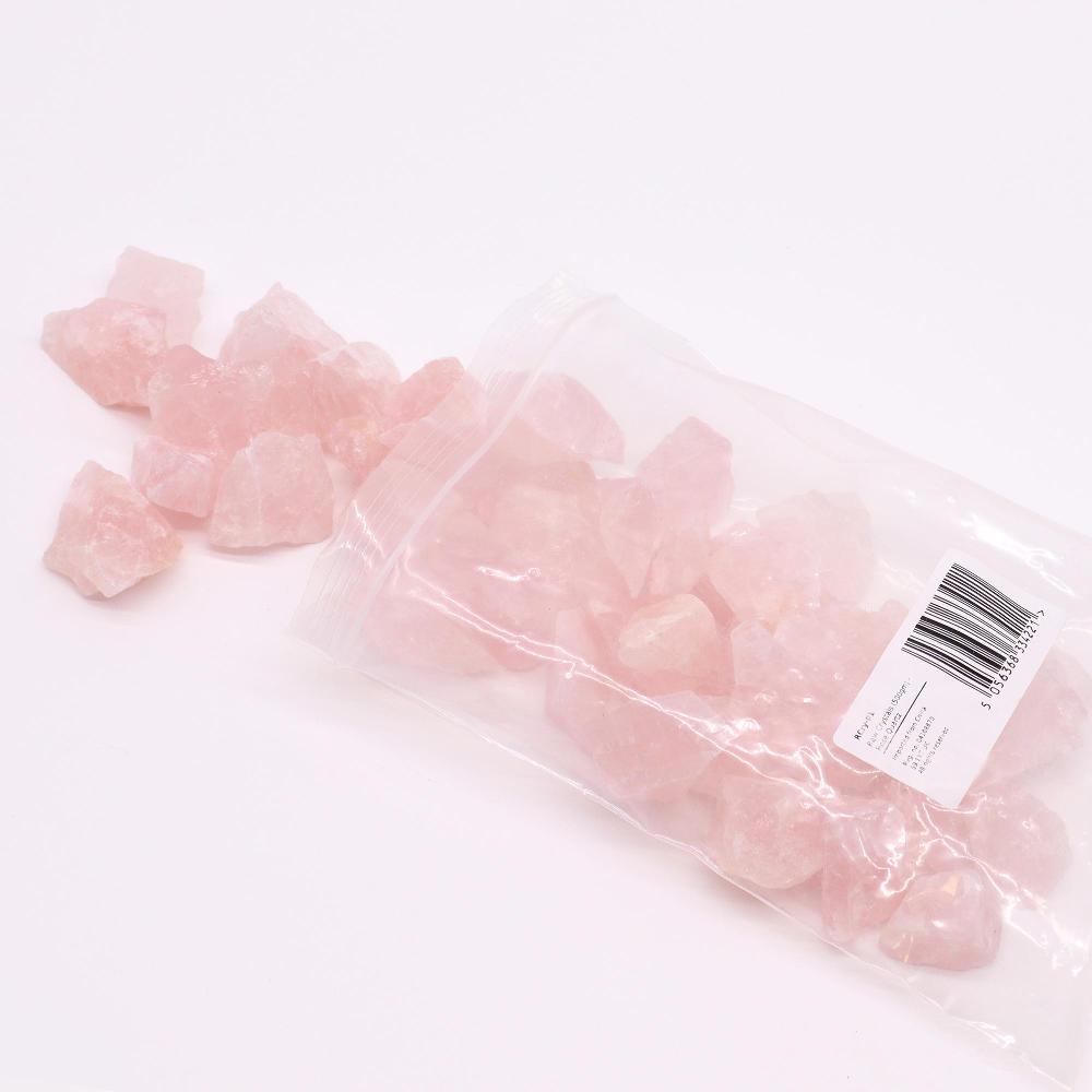 Ancient Wisdom Raw Crystals (500g) - Rose Quartz