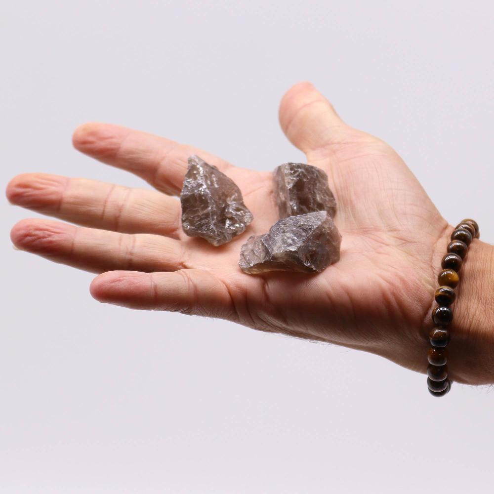 Ancient Wisdom Raw Crystals (500g) - Smoky Quartz