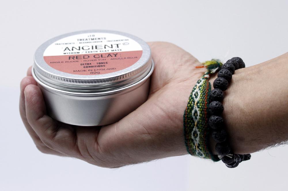 Ancient Wisdom Red Clay Face Mask 80g