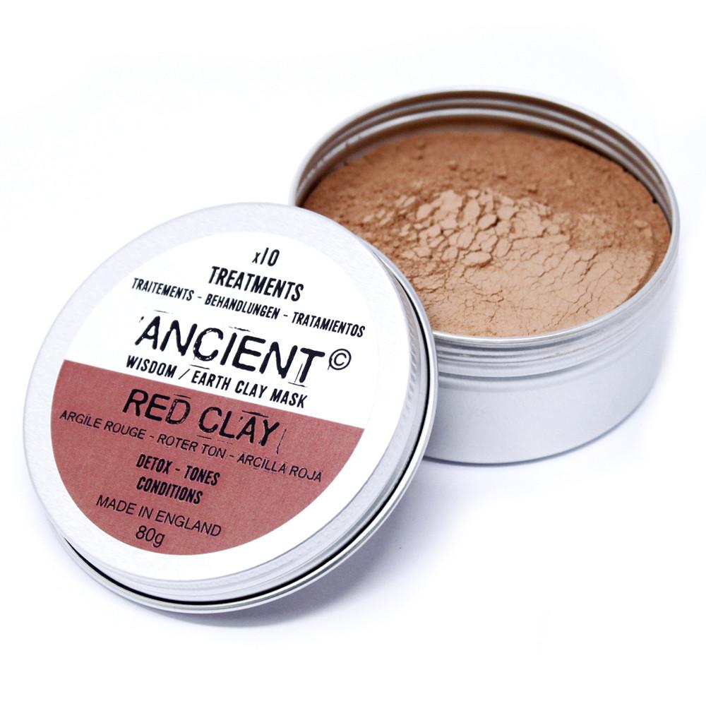ancient wisdom Red Clay Face Mask 80g