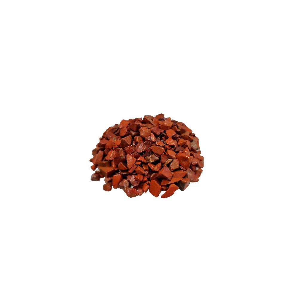 Ancient Wisdom Red Jasper Gemstone Chips Bulk - 1KG