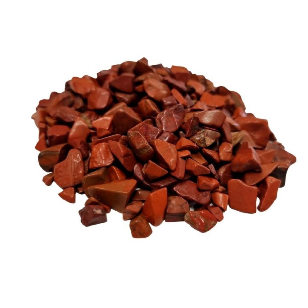 ancient wisdom Red Jasper Gemstone Chips Bulk - 1KG