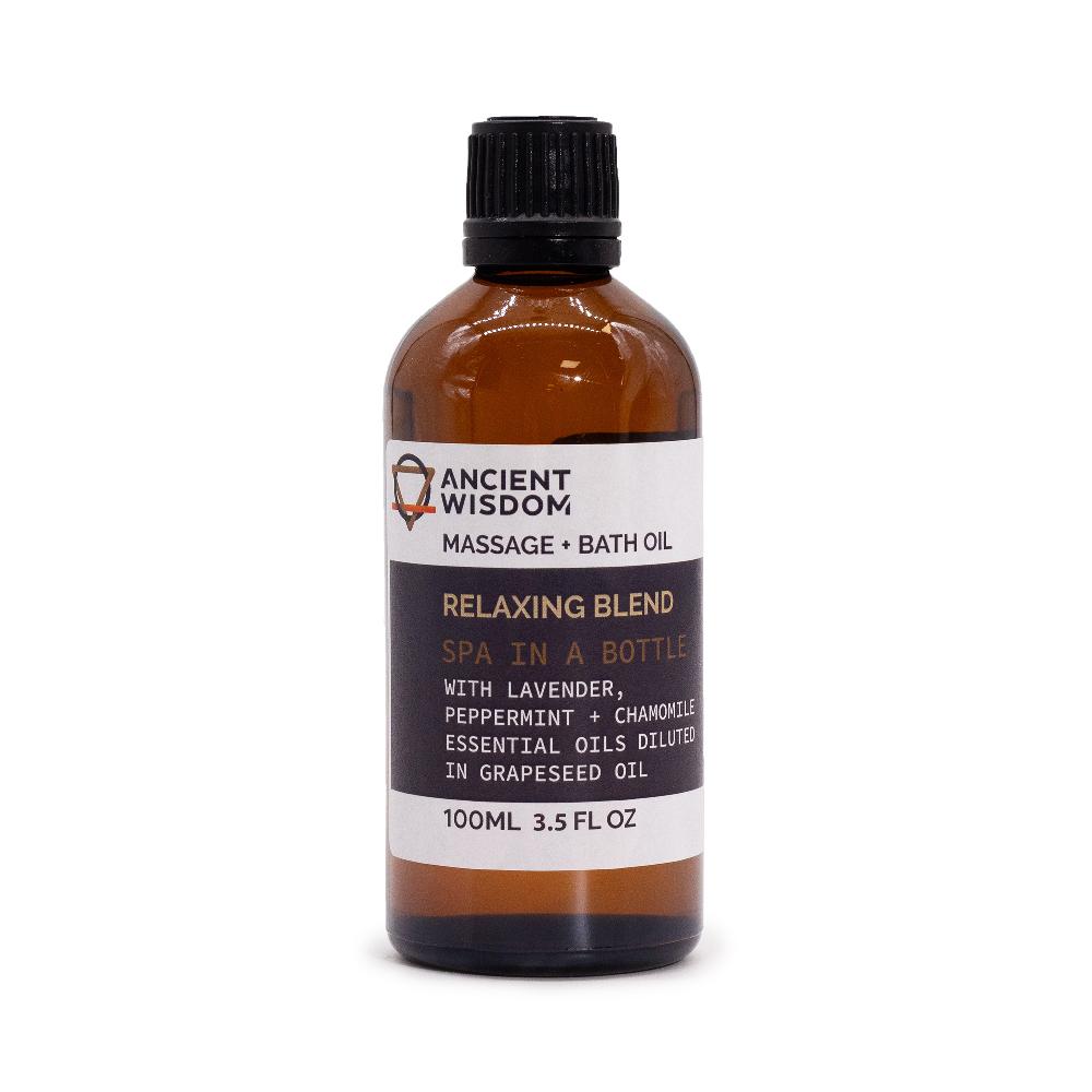 ancient wisdom Relaxing Massage Oil - 100ml