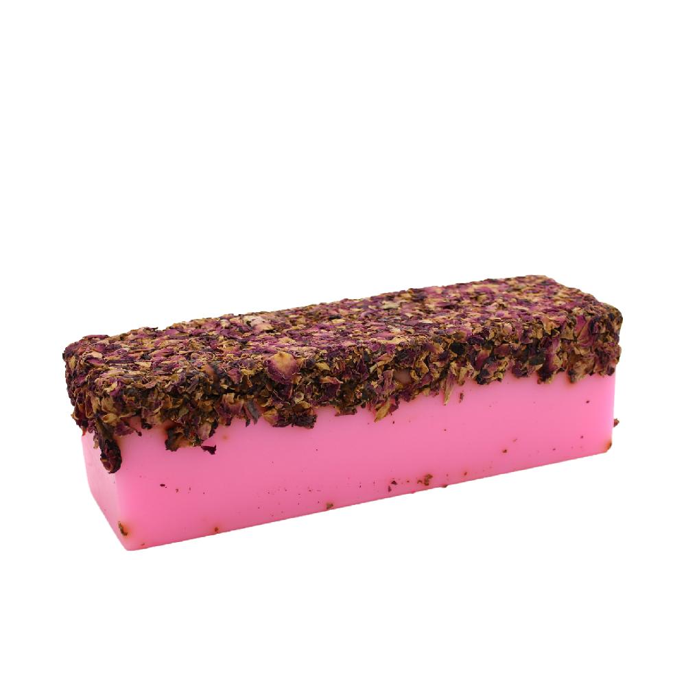 Ancient Wisdom Rose & Rose Petals - Soap Loaf