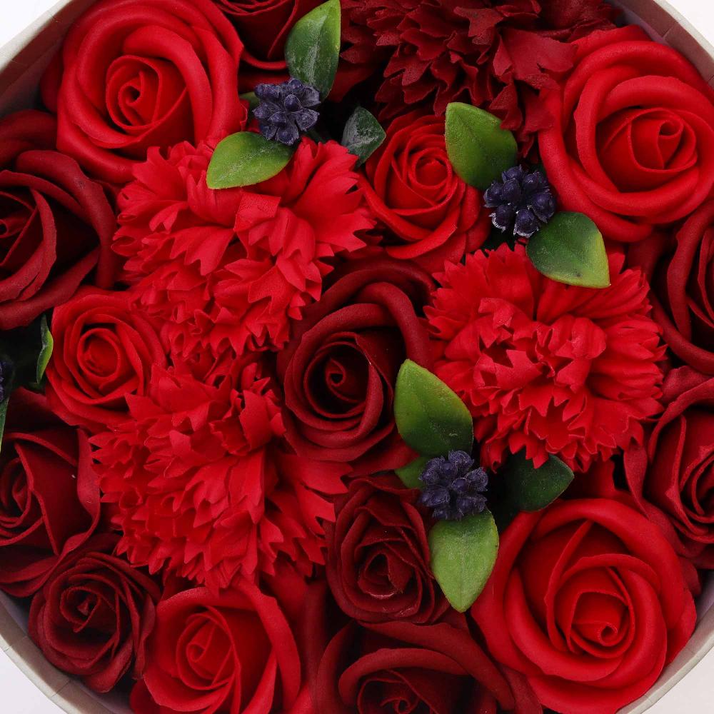 Ancient Wisdom Round Box - Classic Red Roses