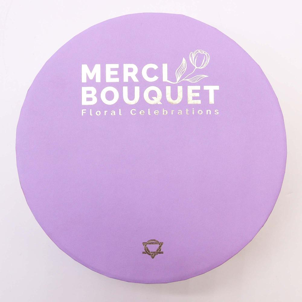 Ancient Wisdom Round Box - Lavender Rose & Carnation