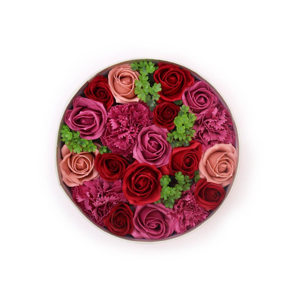 ancient wisdom Round Box - Vintage Roses