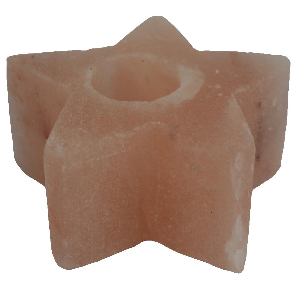 Ancient Wisdom Salt Candle Holder - Star