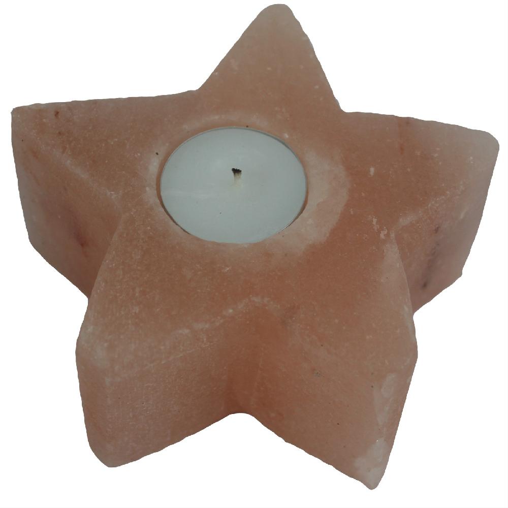 Ancient Wisdom Salt Candle Holder - Star