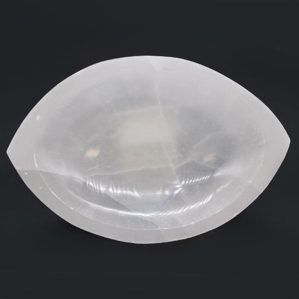 Ancient Wisdom Selenite Eye Bowl - 15cm