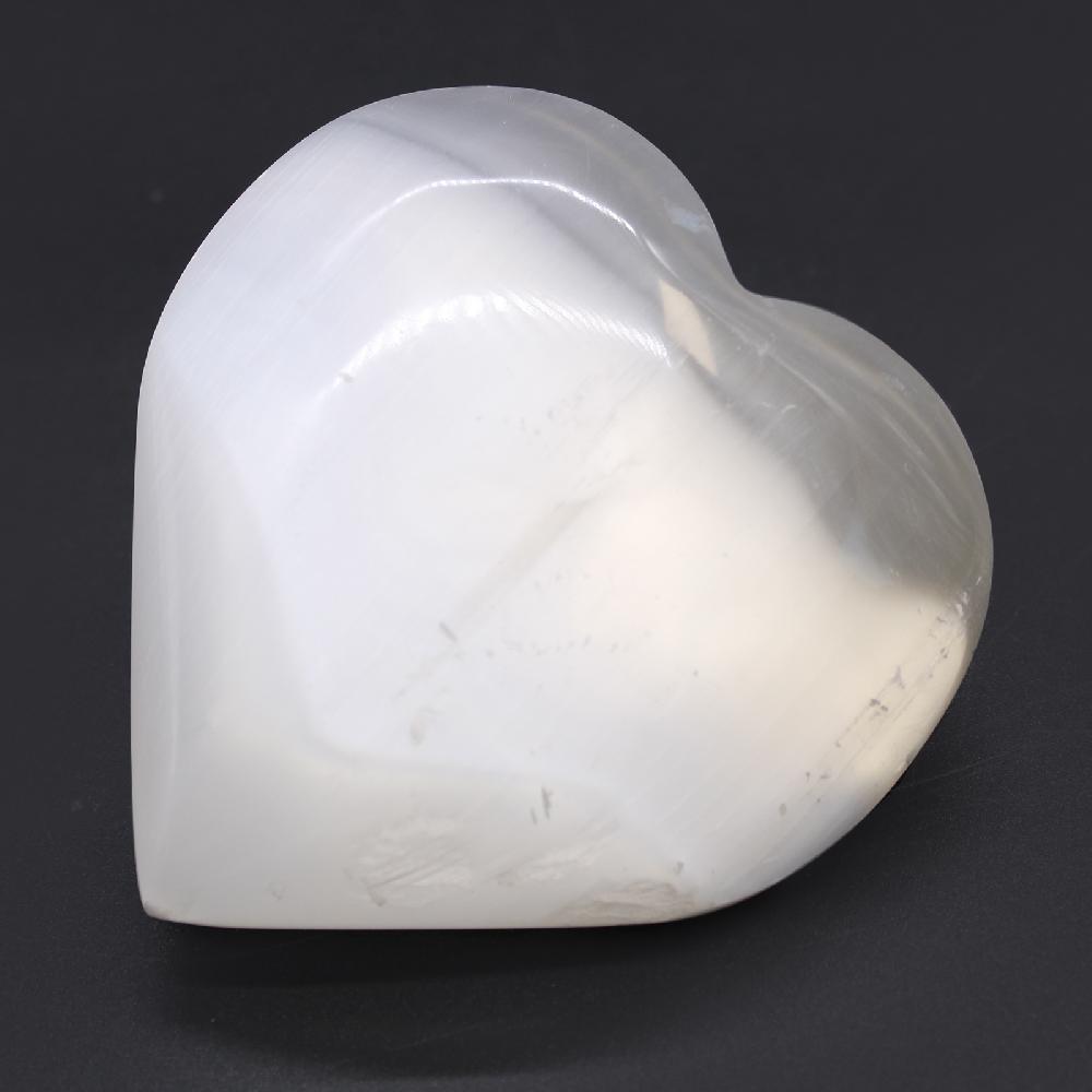 Ancient Wisdom Selenite Heart - 10 Cm