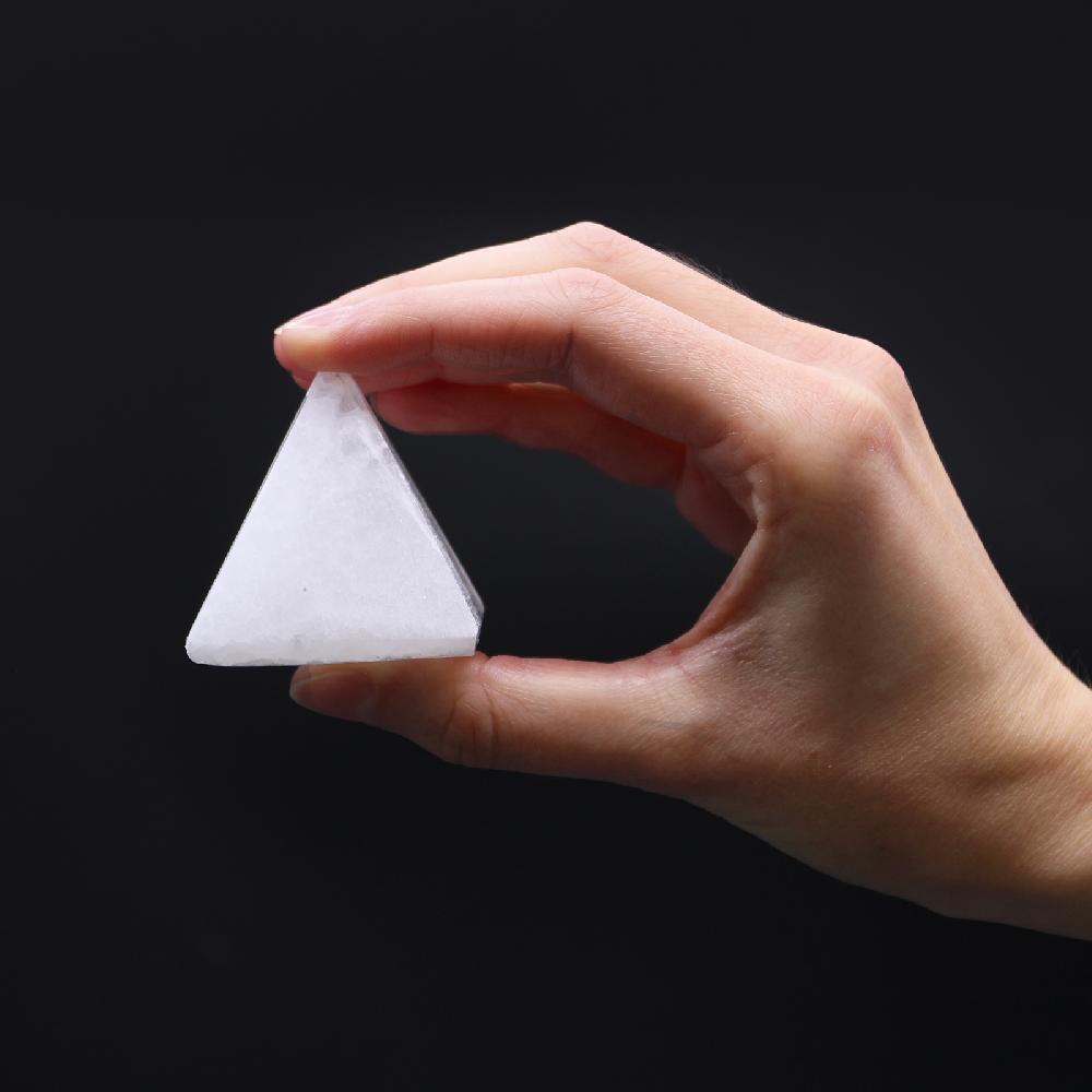 Ancient Wisdom Selenite Pyramid - 5 Cm
