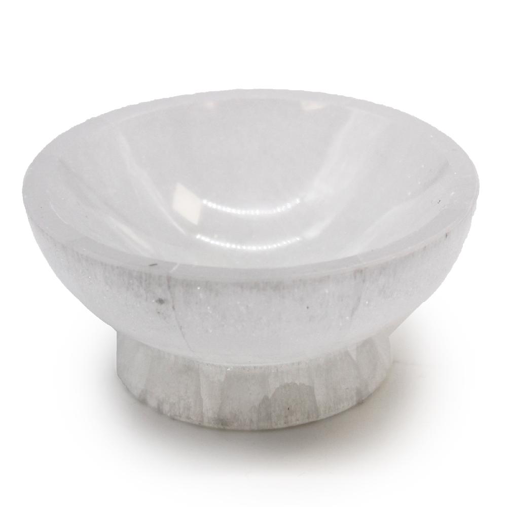 ancient wisdom Selenite Ritual Bowl - 10cm