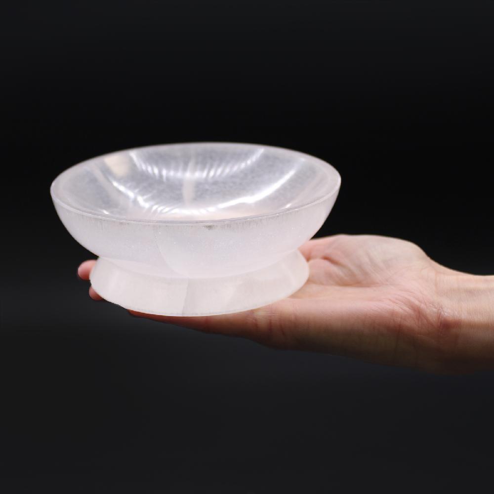 Ancient Wisdom Selenite Ritual Bowl - 13cm