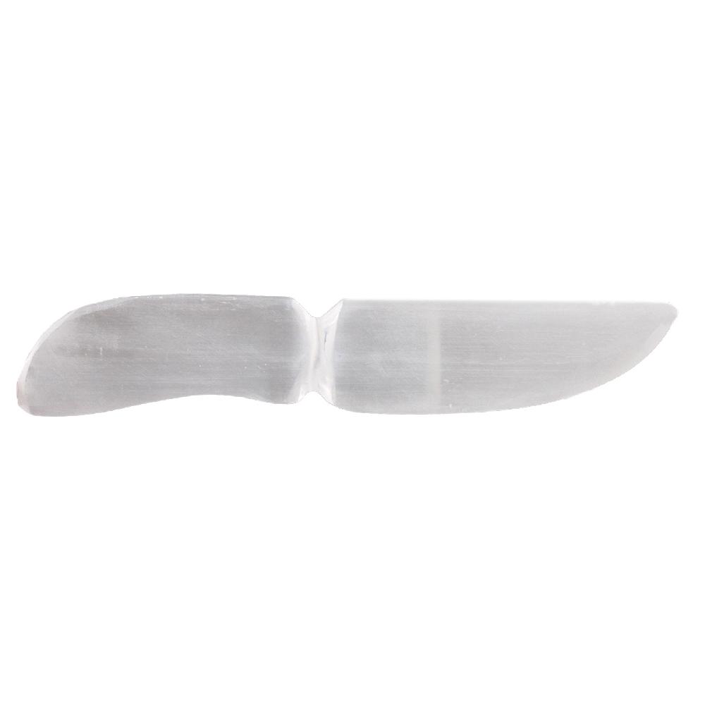 Ancient Wisdom Selenite Ritual Knife - Classic