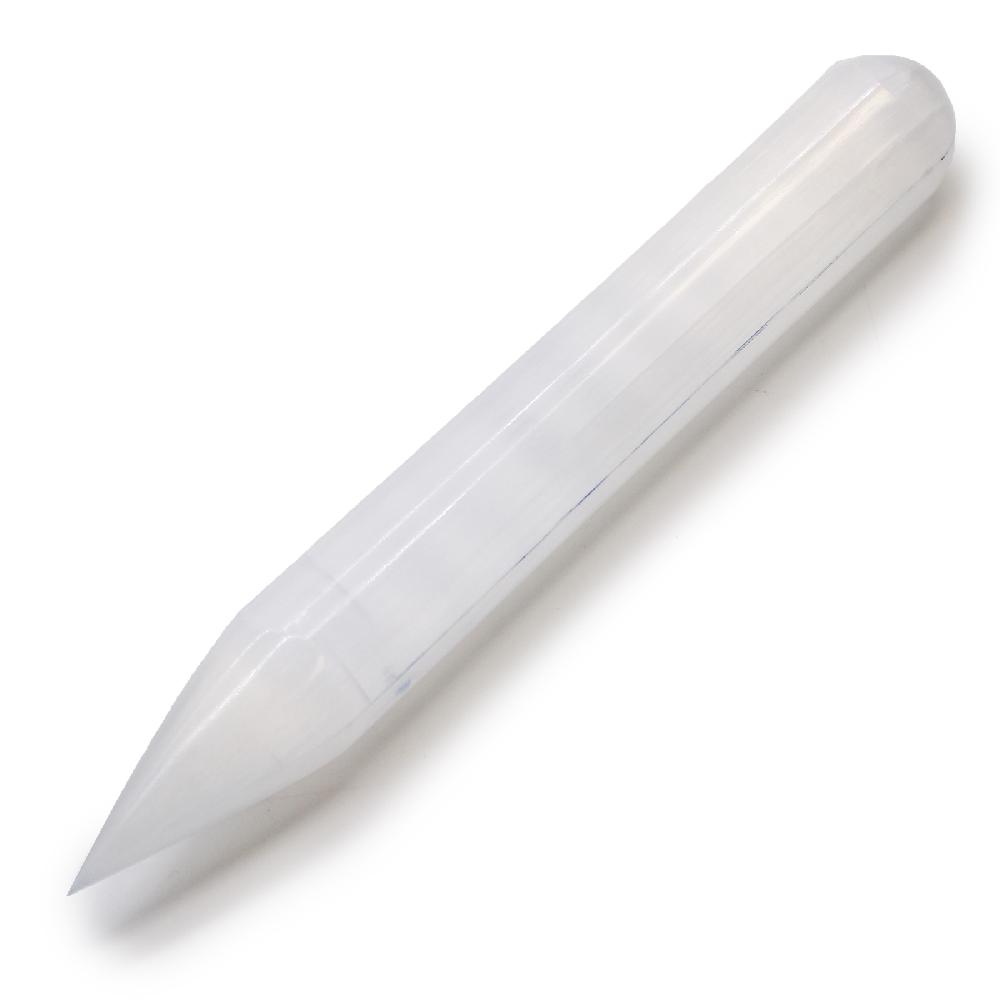 ancient wisdom Selenite Wand - 16 cm (Point one End)