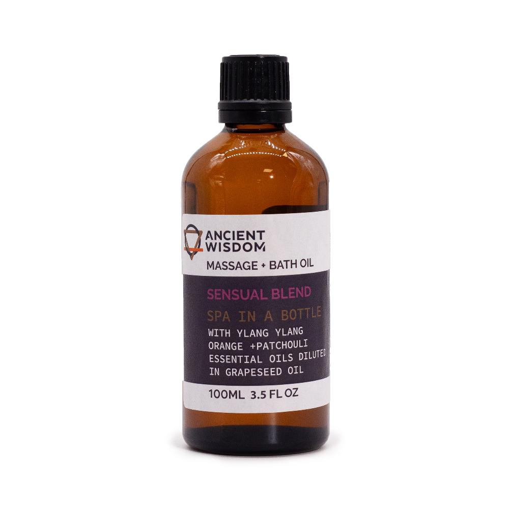 ancient wisdom Sensual Massage Oil - 100ml