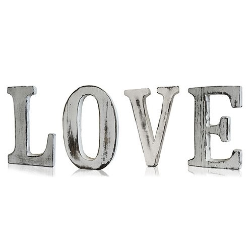 ancient wisdom Shabby Chic Letters - LOVE (4)