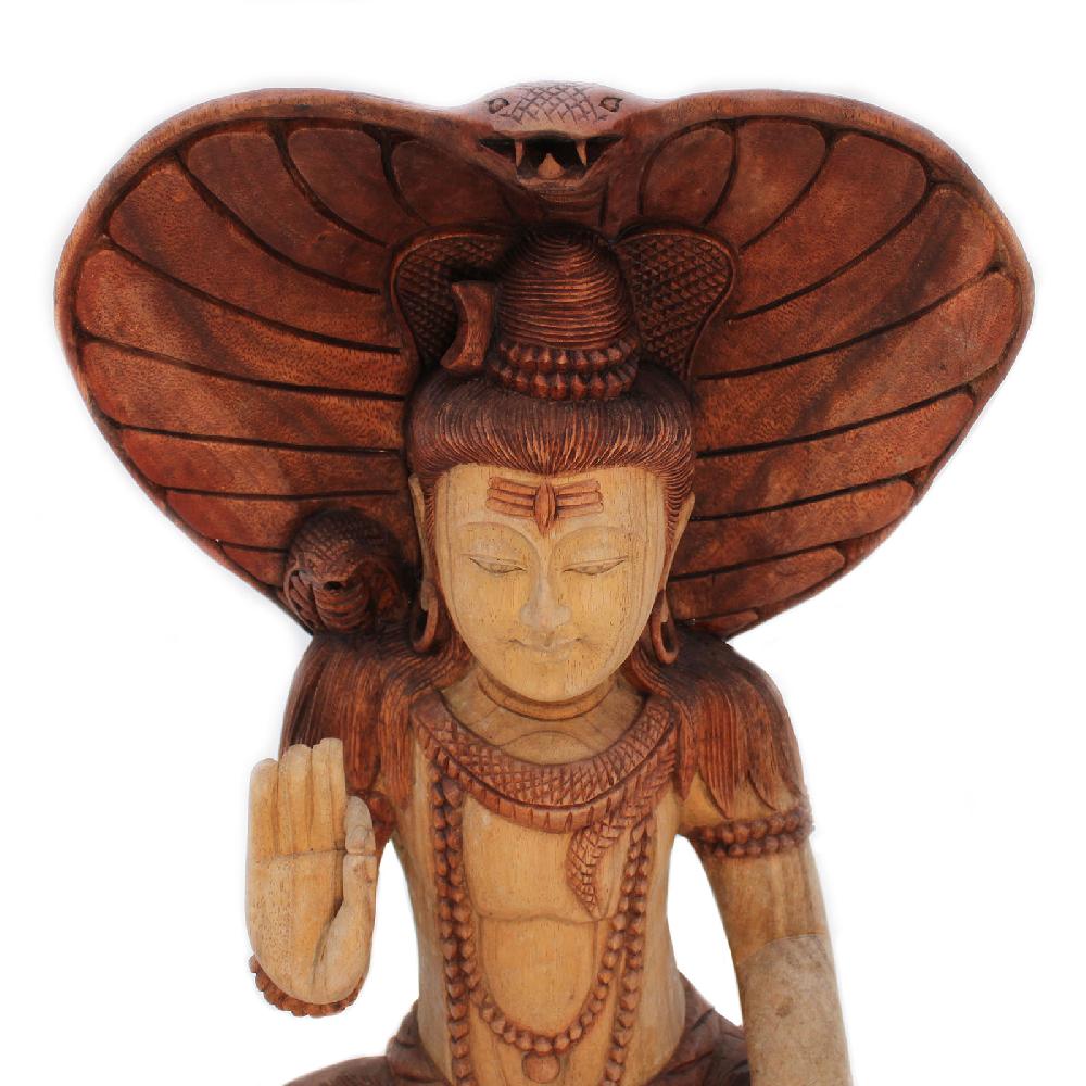Ancient Wisdom Shiva With Cobra - 50cm