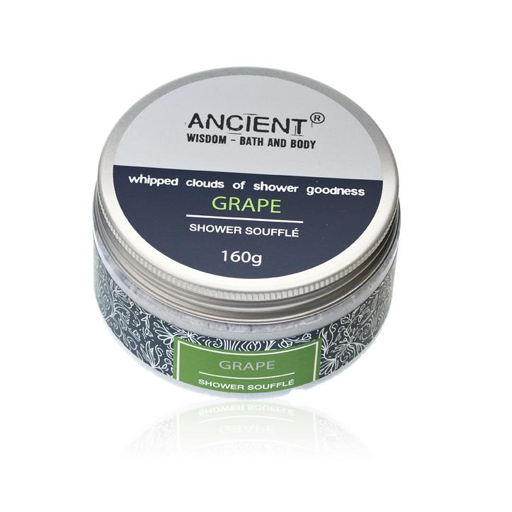 Ancient Wisdom Shower Souffle 160g - Grape